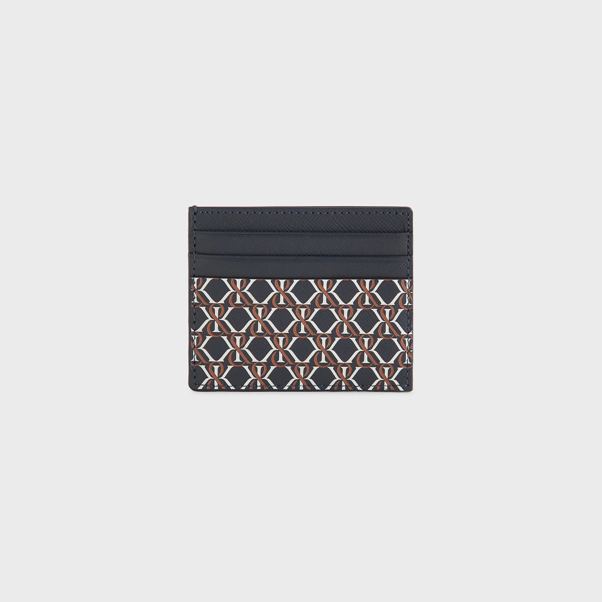 Kith Printed Monogram Card Holder - Nocturnal