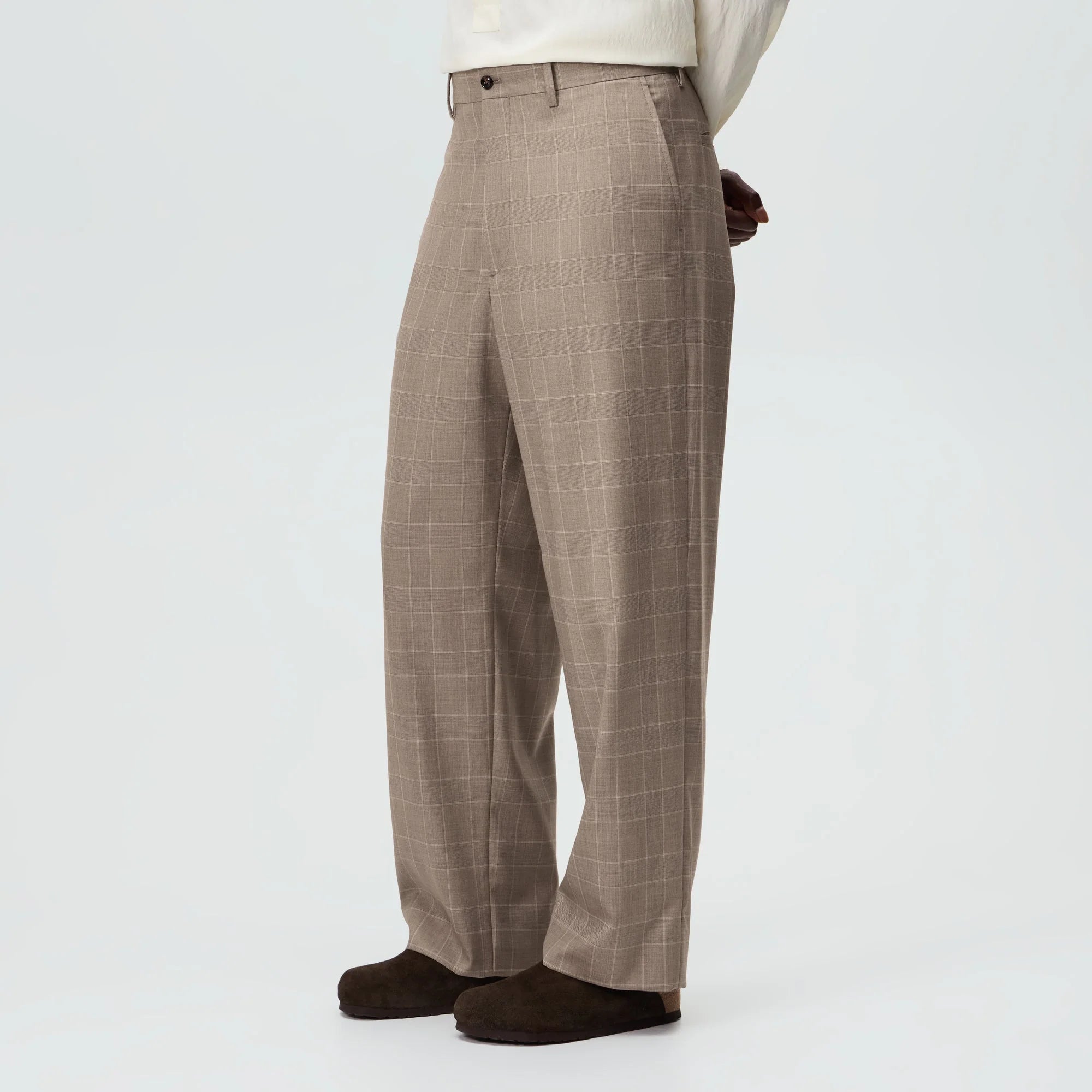Giorgio Armani & Kith &Kin Summer Trouser - Dark Ash