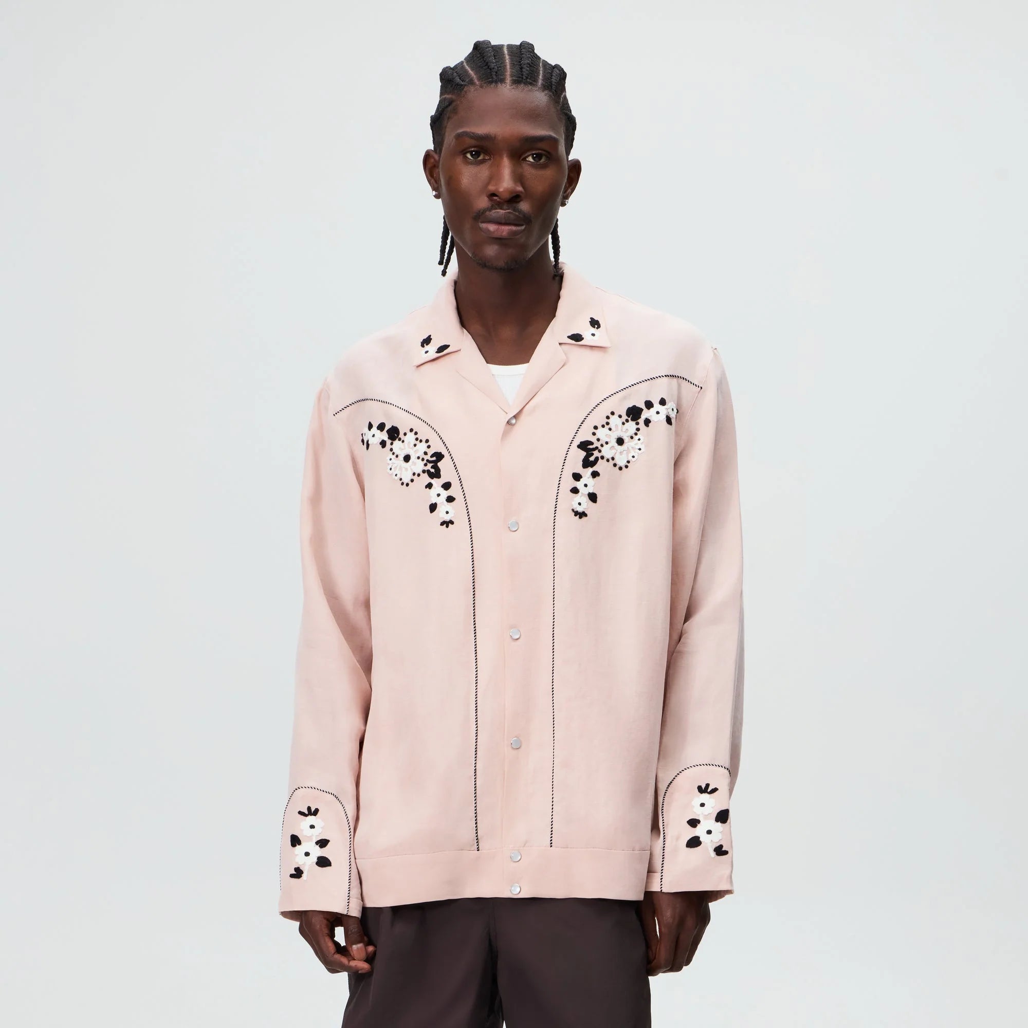 &Kin Cupro Linen Wally Shirt - Beloved