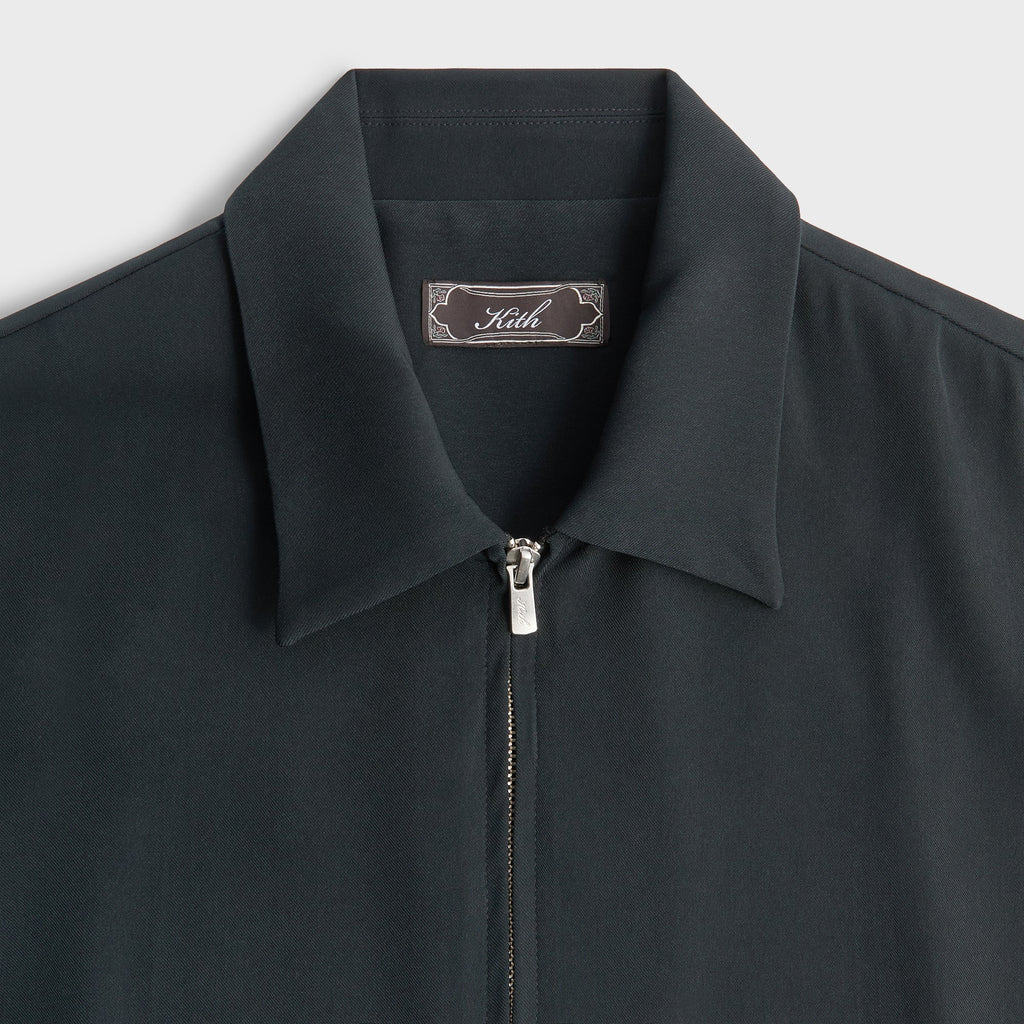 Kith Drape Twill Connor Blouson Jacket 2.0 - Black