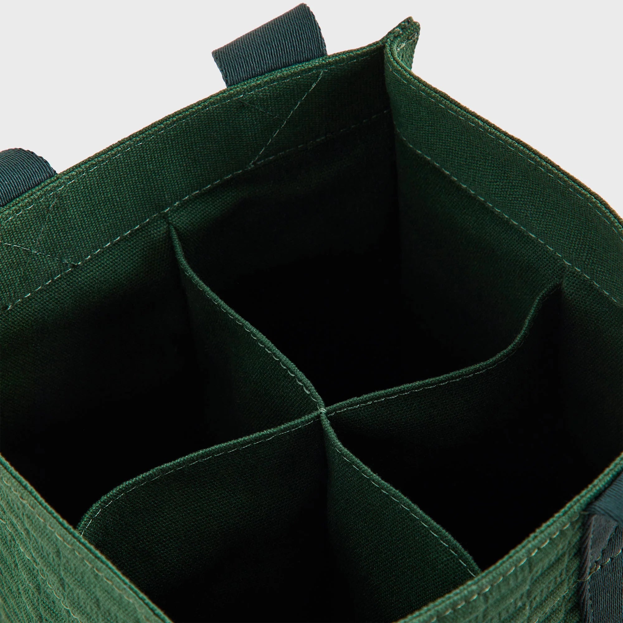 Kith Monogram Canvas Wine Tote Bag - Conifer