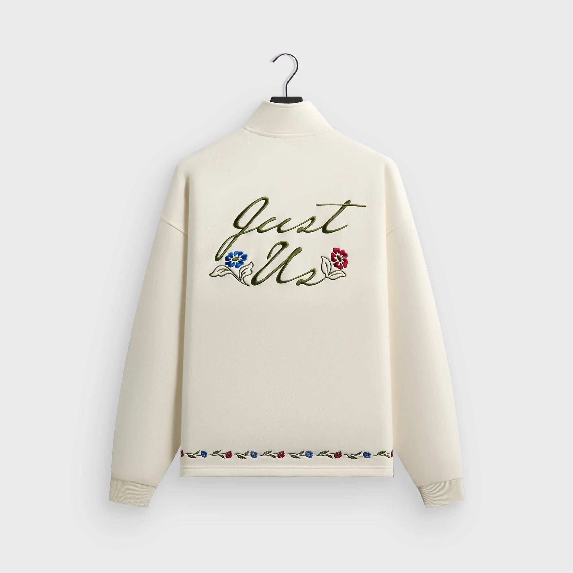 Kith Floral Queensbridge Quarter Zip - Silk