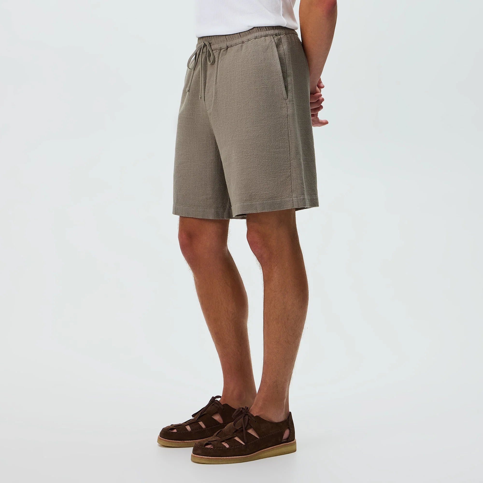 Kith Soft Woven Curtis Short - Folly