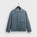 &Kin Garment Dyed Silk Collared Yardley Shirt - Ovation