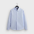 Kith Textured Microstripe Ian Popover Shirt - Marina
