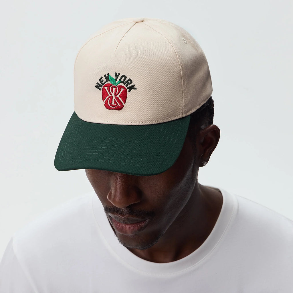 Kith Twill Bay Low Pinch Crown Snapback - Sandrift