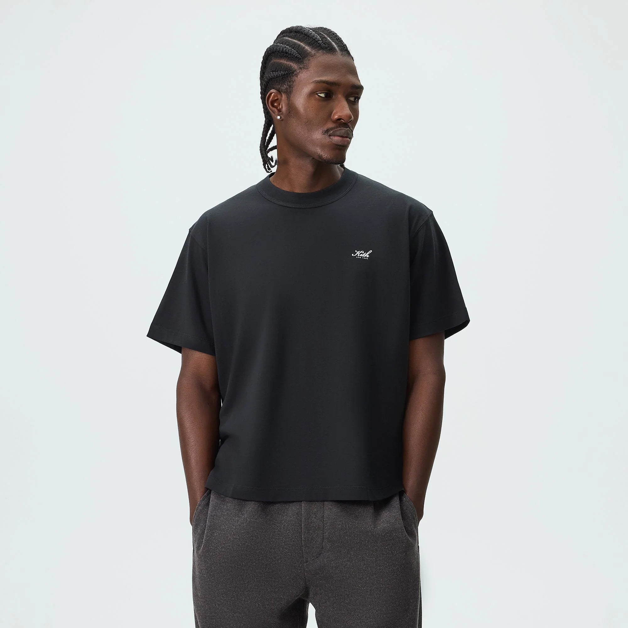 Kith Alex Boxy Tee - Black