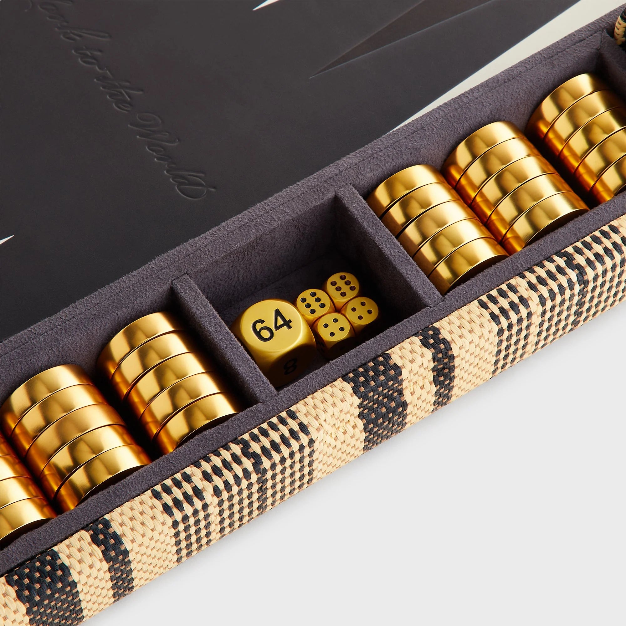 Kith Raffia Backgammon Board - Radiant