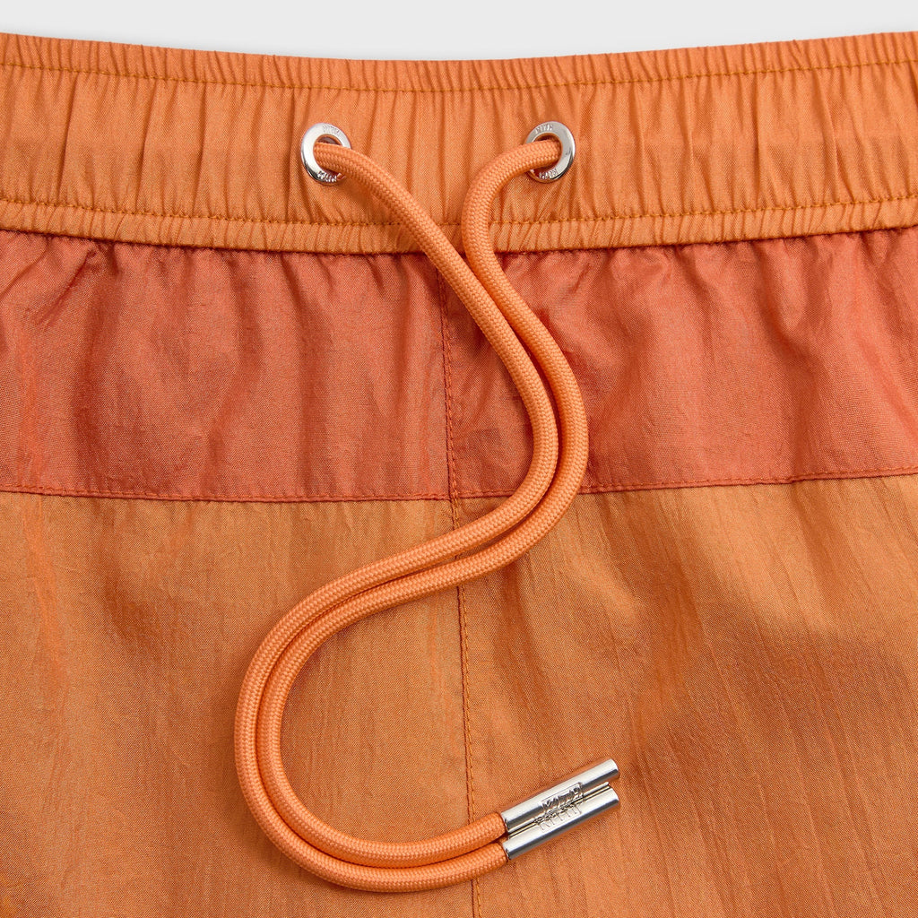 Kith Washed Nylon Turbo Short - Clementine