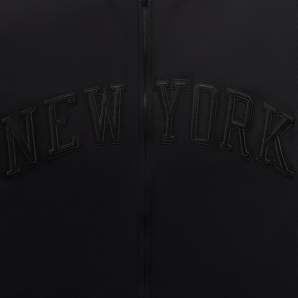 Kith for the New York Knicks Tricot Full Zip Sweater - Black