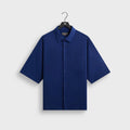 Kith Drape Twill Raf Shirt - Deep Royal