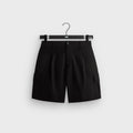 &Kin Textured Viscose Conley Cargo Short - Black