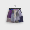 &Kin Tal Patchwork Short - Blue / Multi