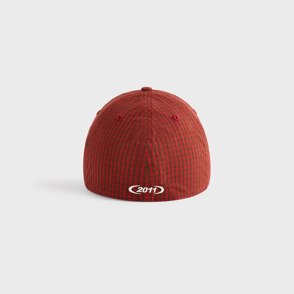 Kith & '47 for New Balance Classic Gingham Poplin Franchise LS Cap - Biking Red