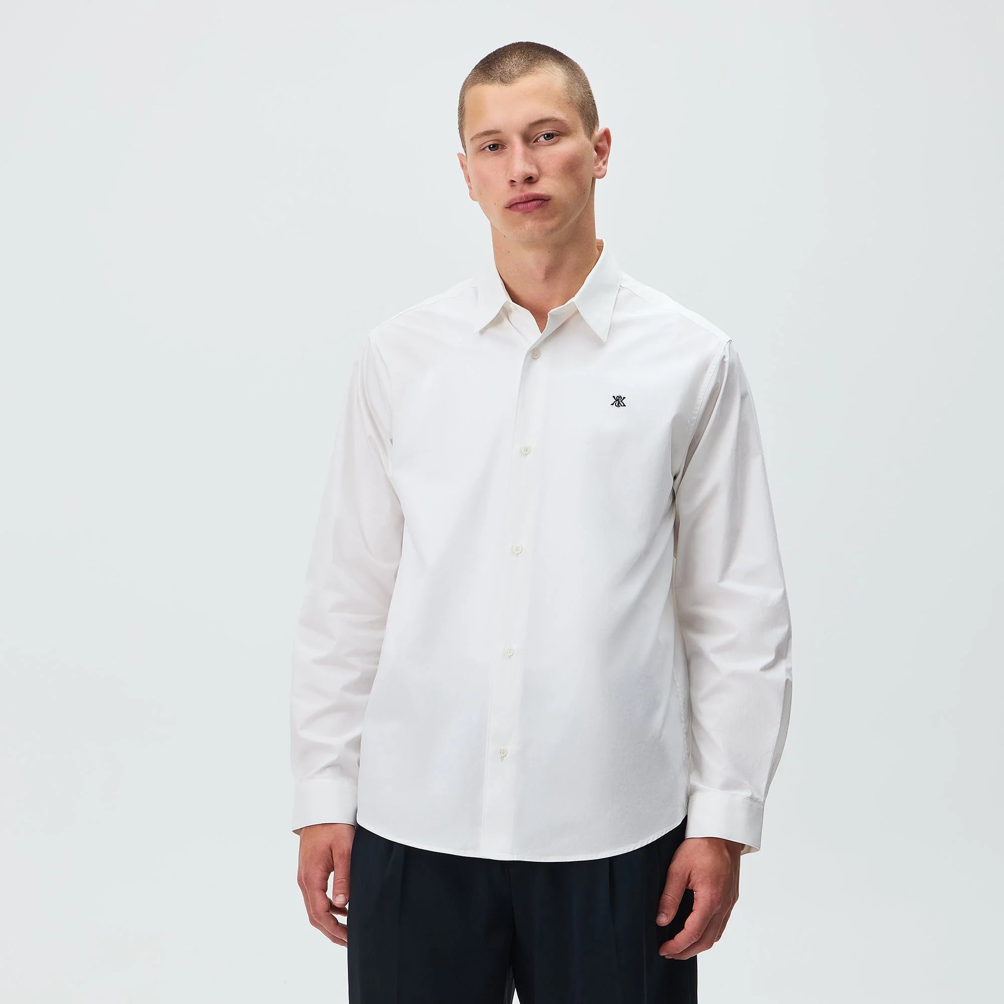 Kith Poplin Georgie Shirt - White