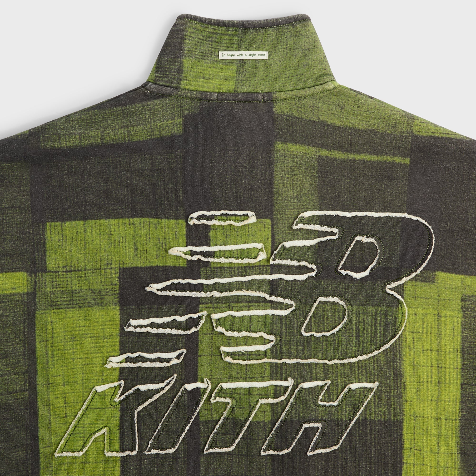 Kith & New Balance Woodblock Nelson Quarter Zip - Calliste