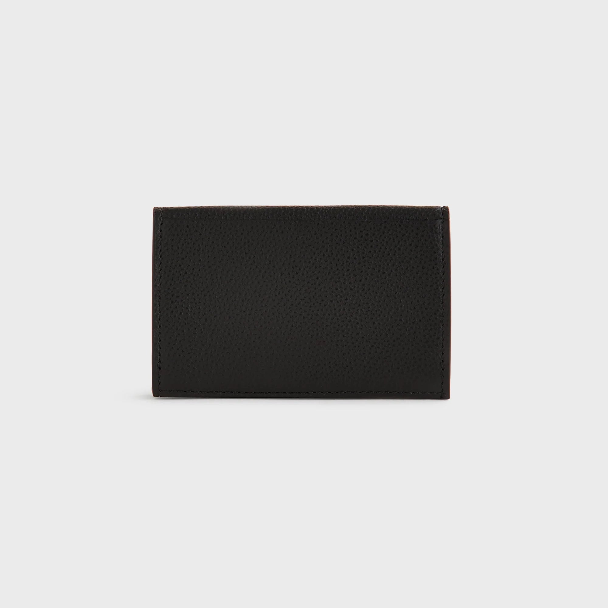 Kith Tumbled Leather Card Holder - Black