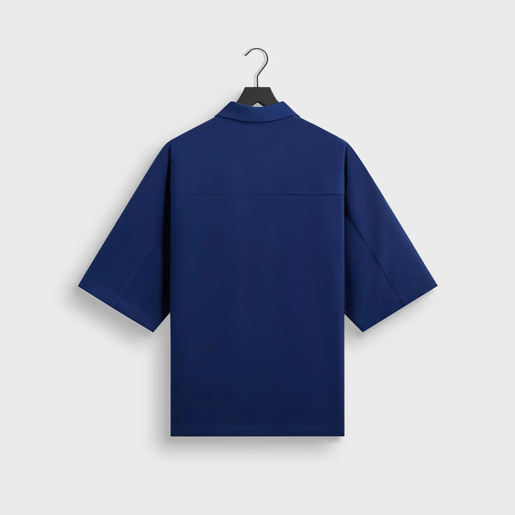 Kith Drape Twill Raf Shirt - Deep Royal