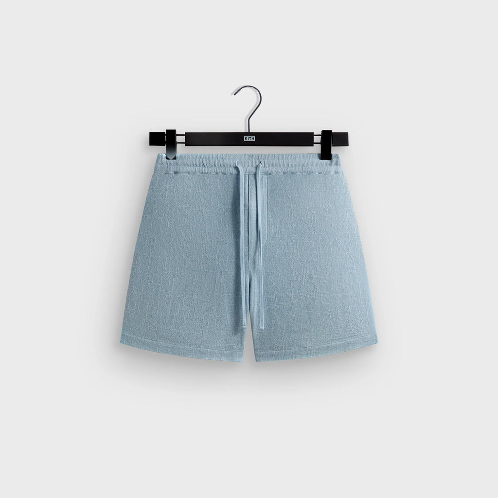 Kith Soft Woven Curtis Short - Light Indigo