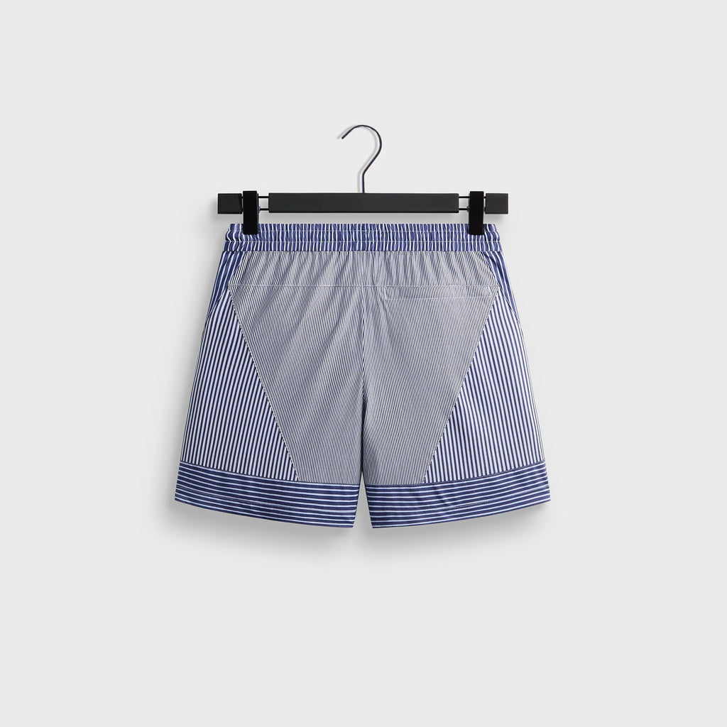 Kith Poplin Stripe Turbo Short - Darkshore