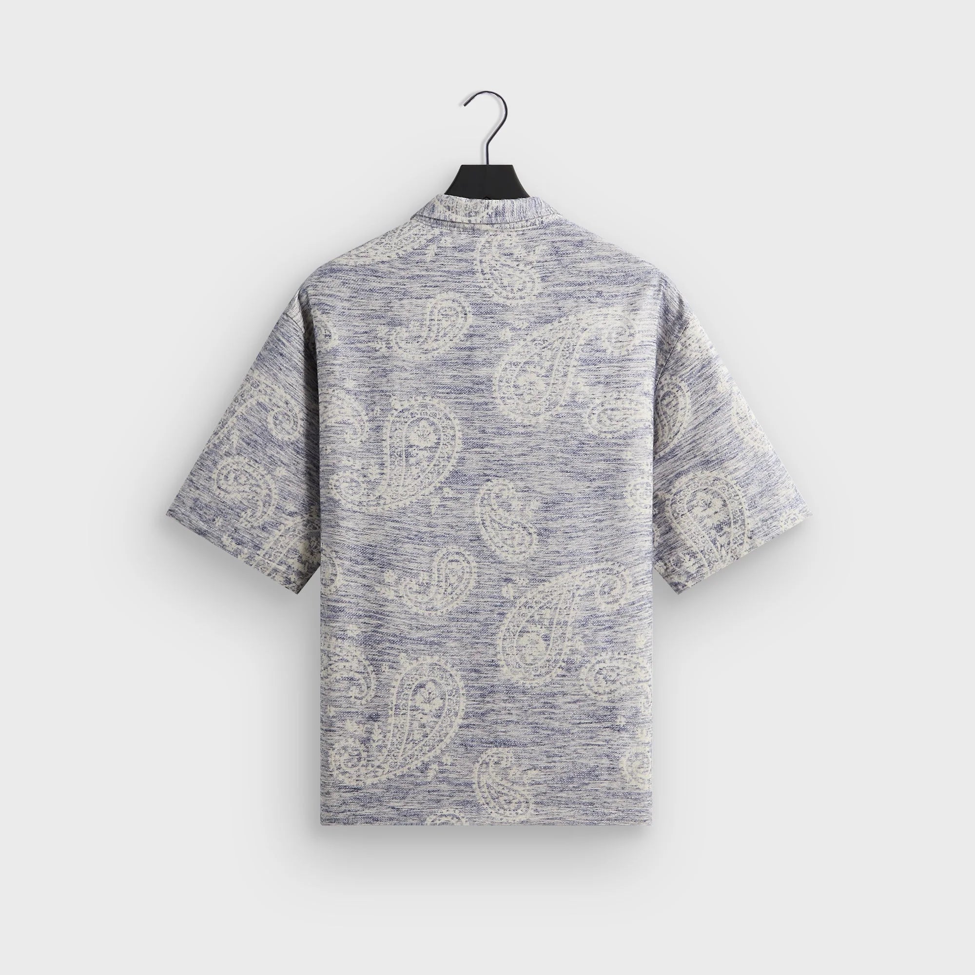 Kith Heathered Paisley Torin Shirt - Light Indigo