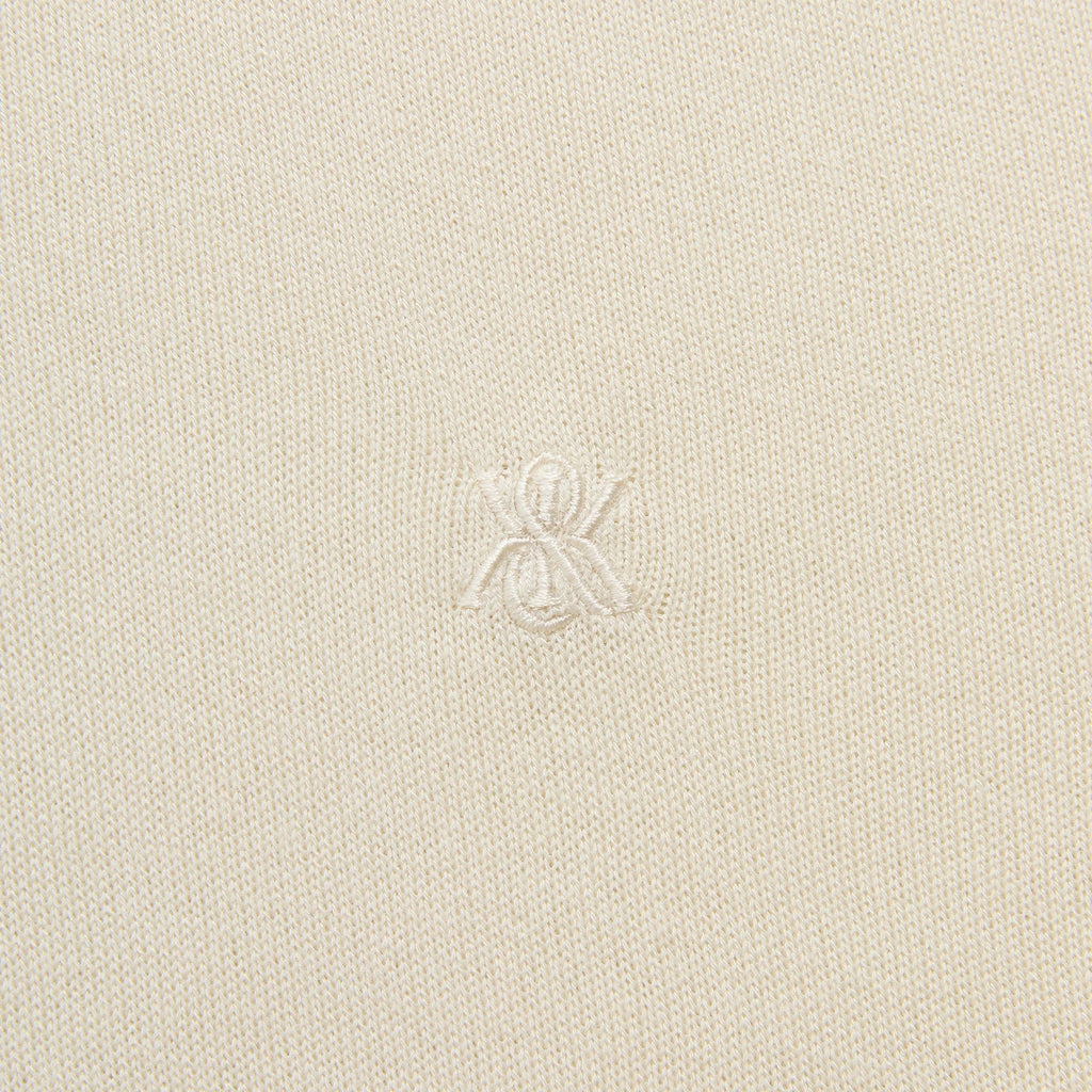 Kith Super Fine Viscose Knit Baldwin Polo - Sandrift