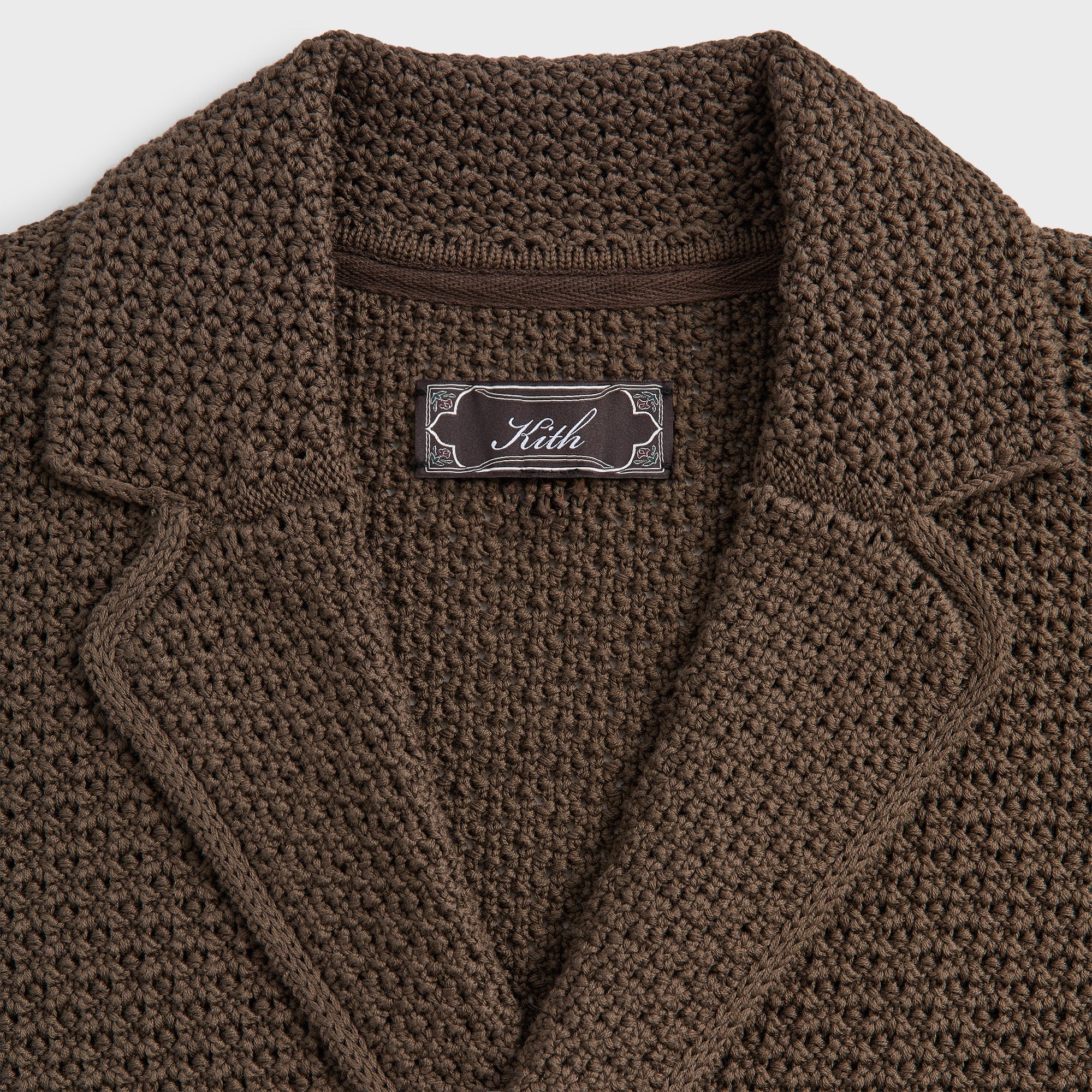 Kith Crochet Knit Raya Blazer - Underground