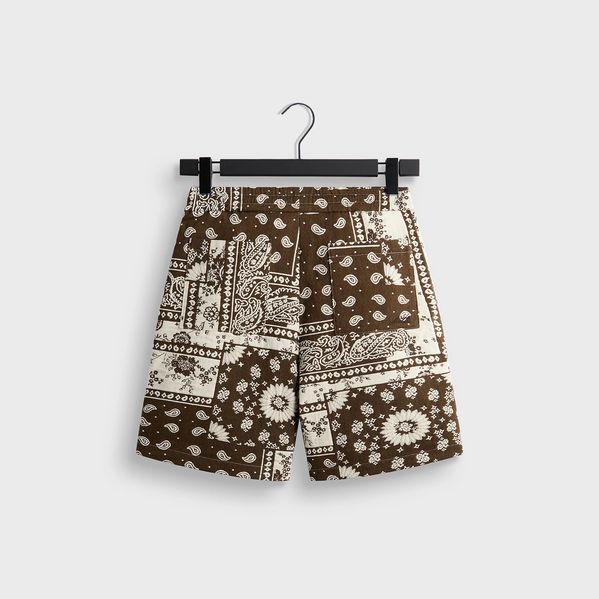 Kith Bandana Jacquard Lewis Short - Coffee