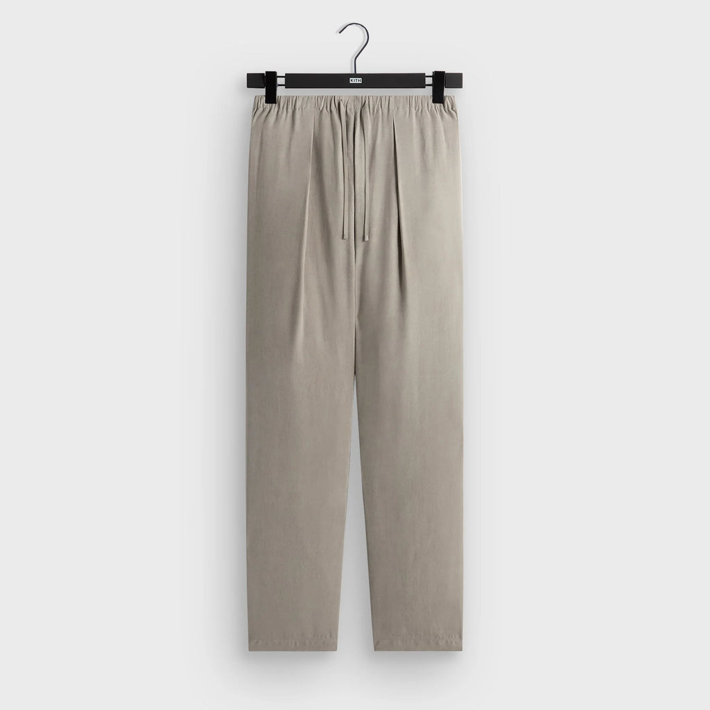 &Kin Cupro Linen Idris Pant - Astro