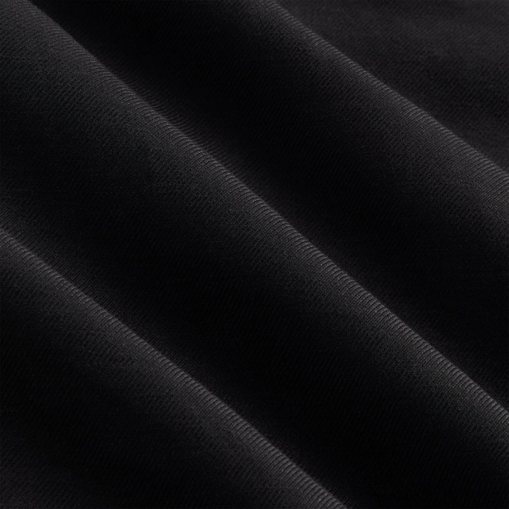 &Kin Long Sleeve Linen Viscose Twill Mathis Shirt - Black