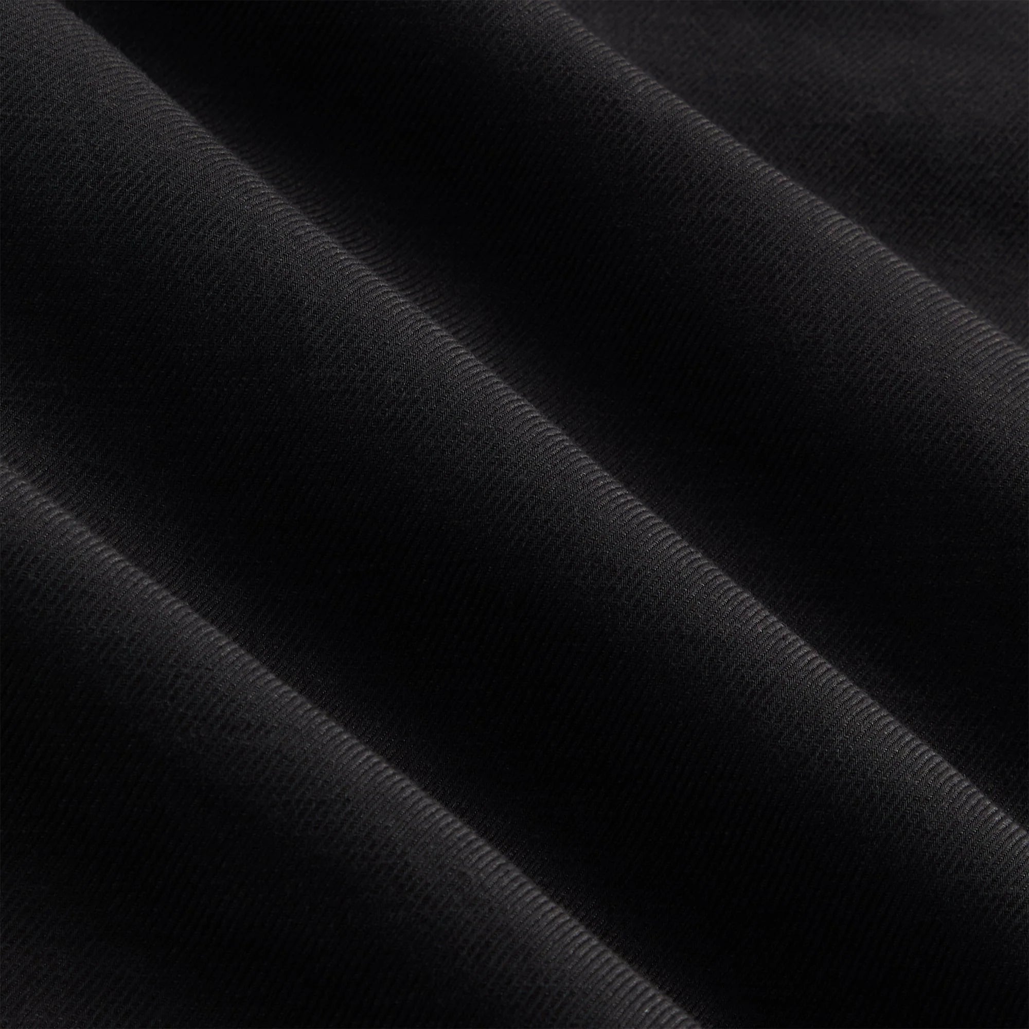 &Kin Long Sleeve Linen Viscose Twill Mathis Shirt - Black