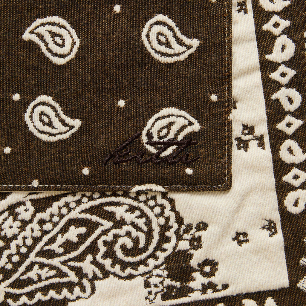 Kith Bandana Jacquard Lewis Short - Coffee