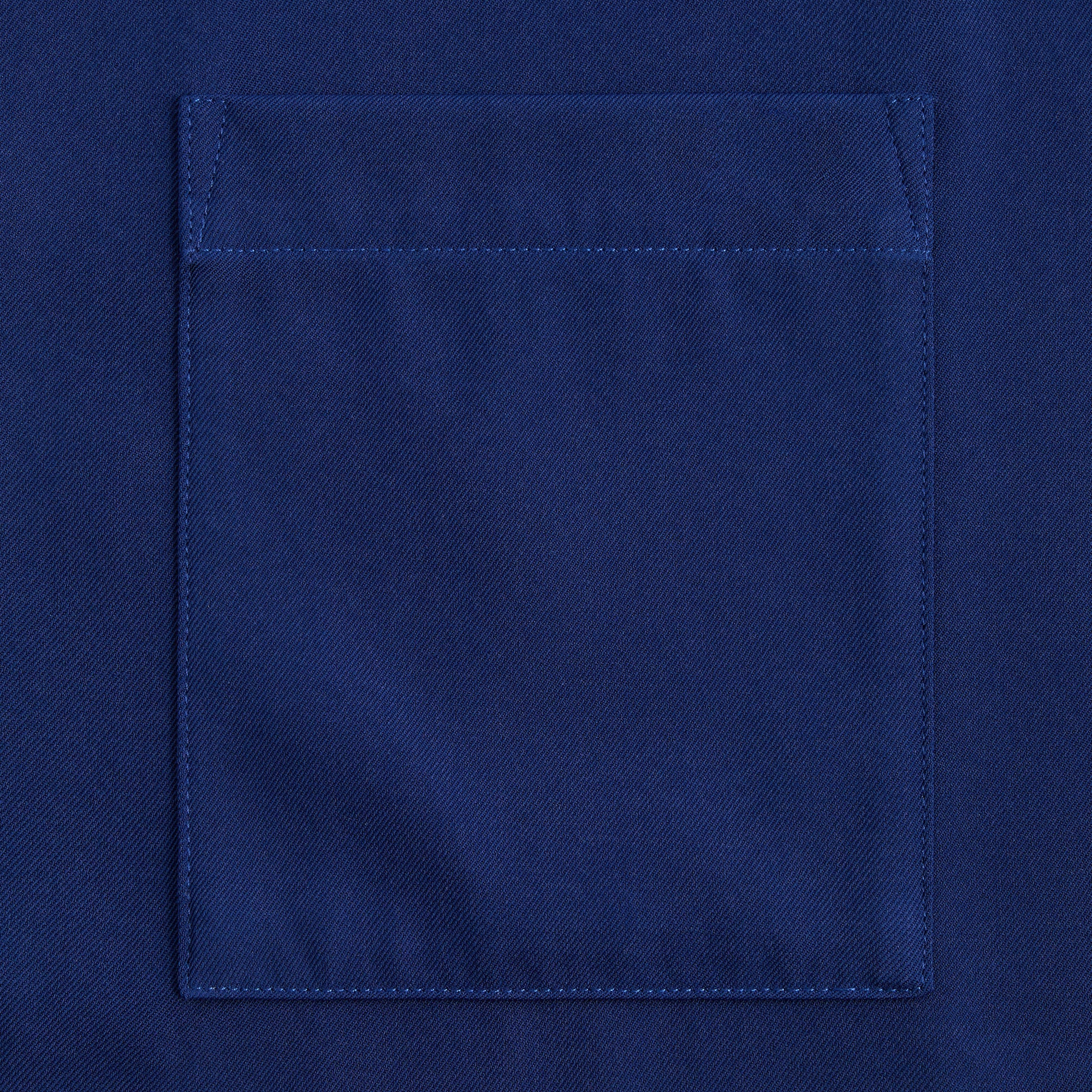 Kith Drape Twill Raf Shirt - Deep Royal