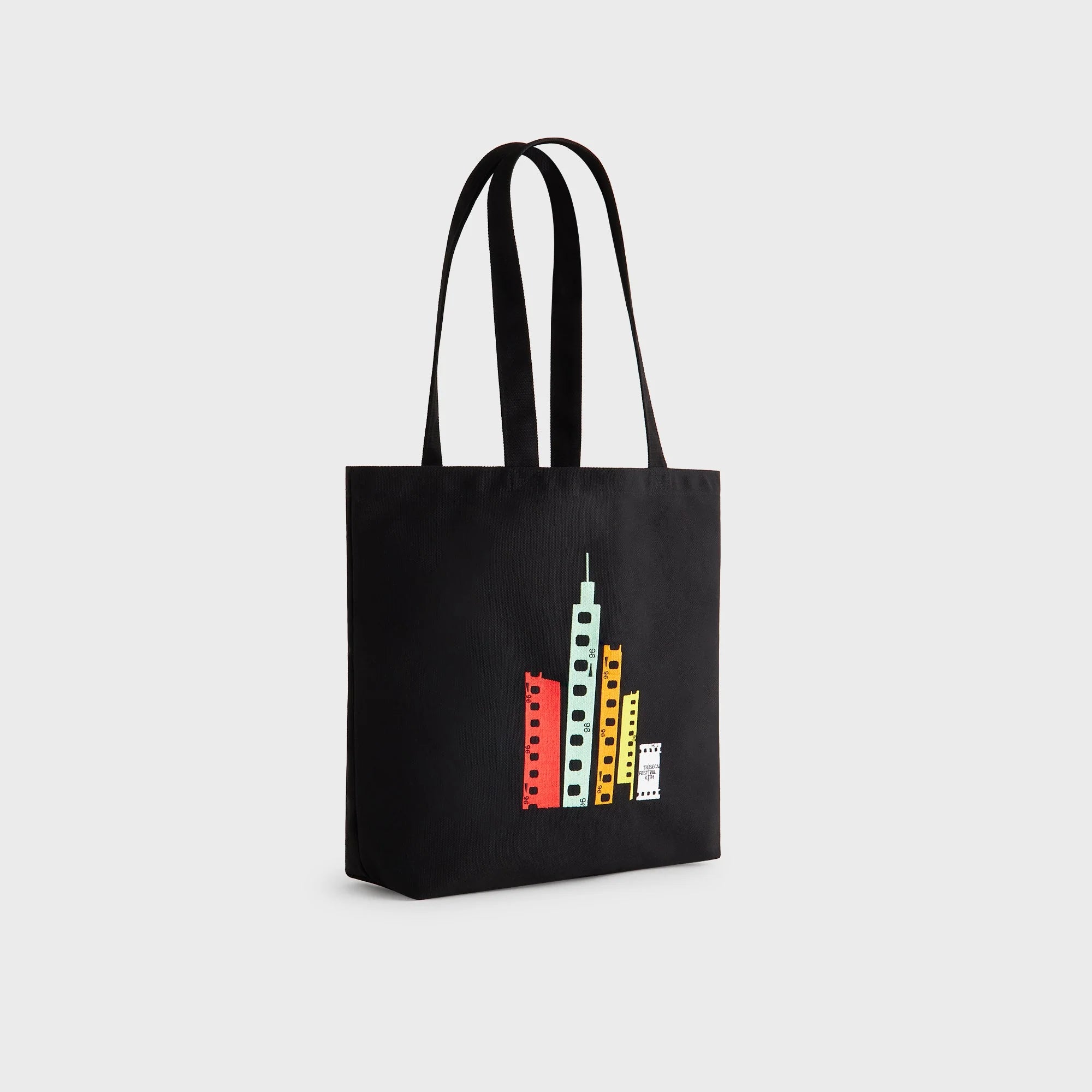 Kith for Tribeca Festival Canvas Medium Tote Bag - Black