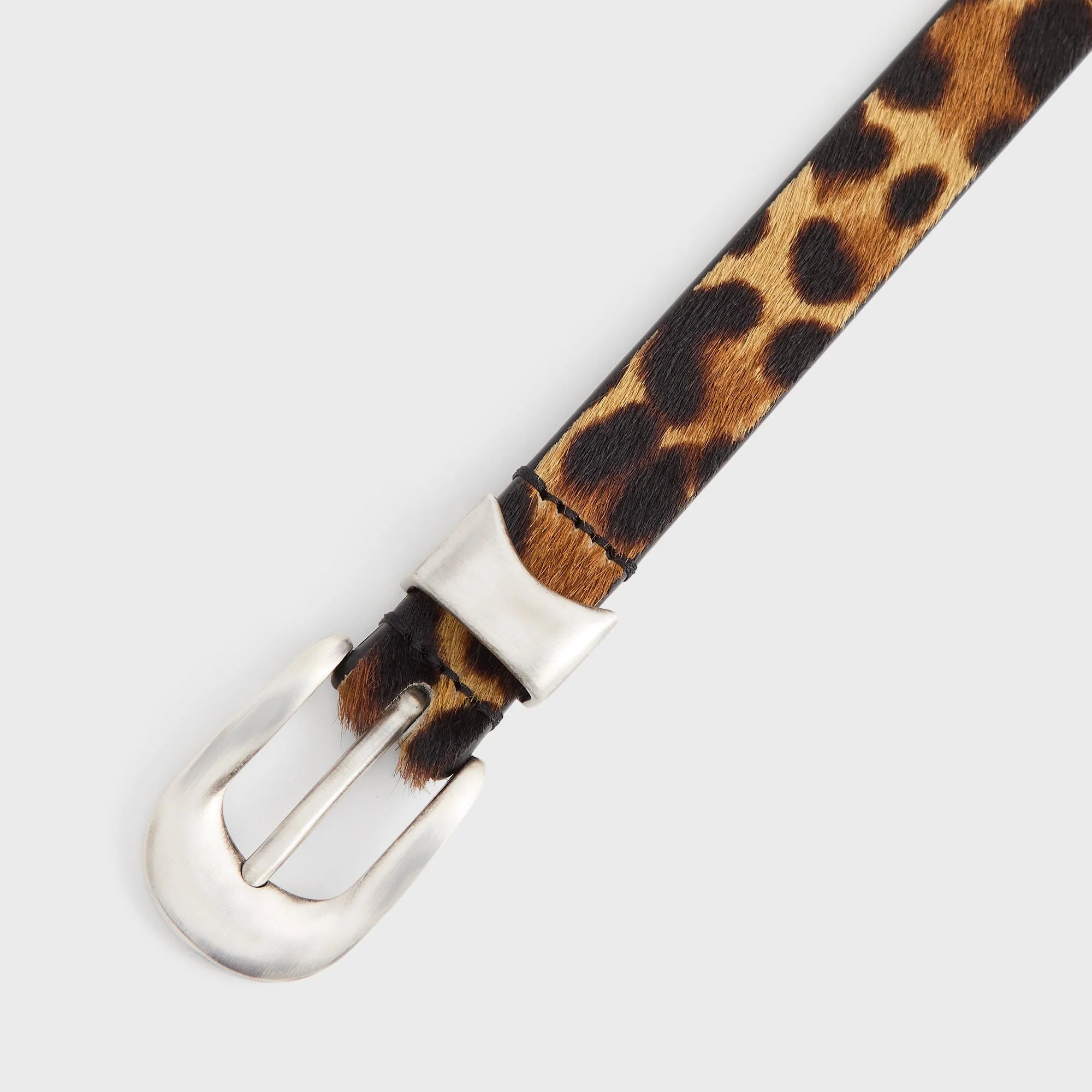 Kith Western Leopard Pony Hair Belt - Sanctuary