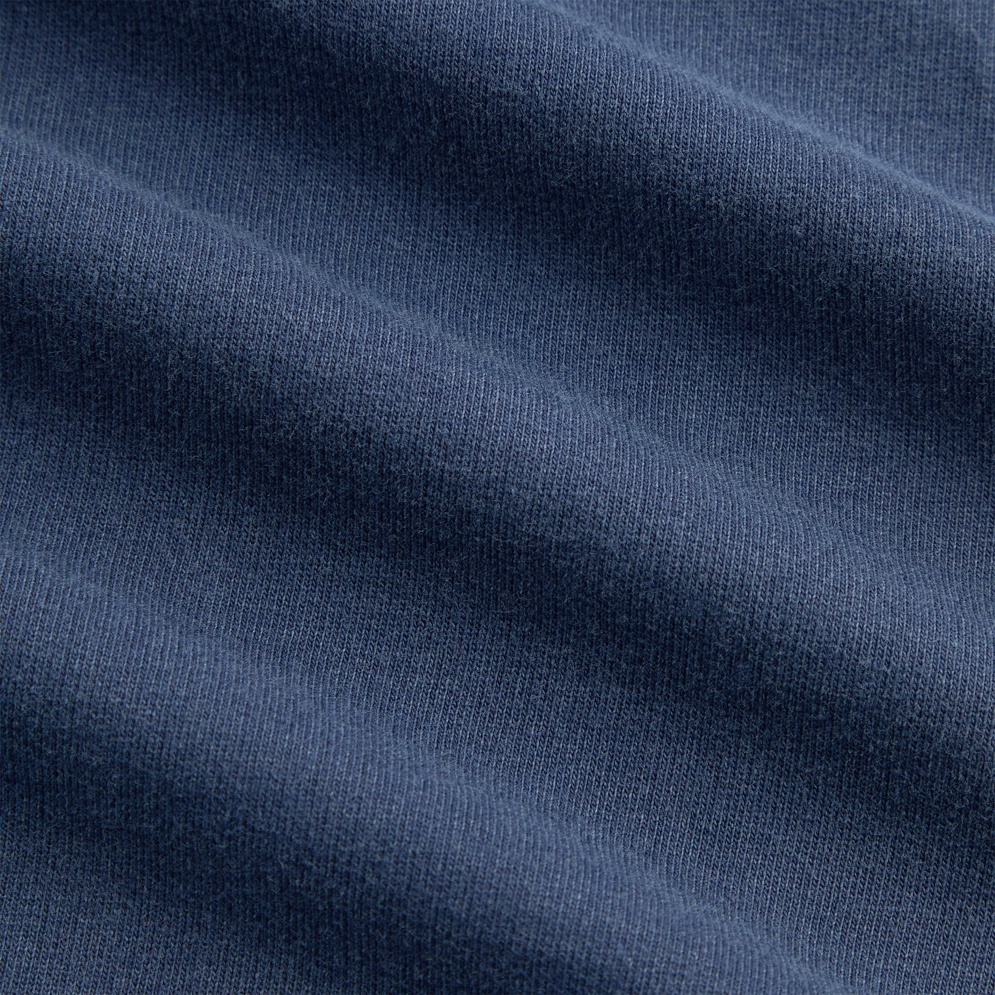 Kith Indigo Micro Fleece Williams III Hoodie - Dark Indigo