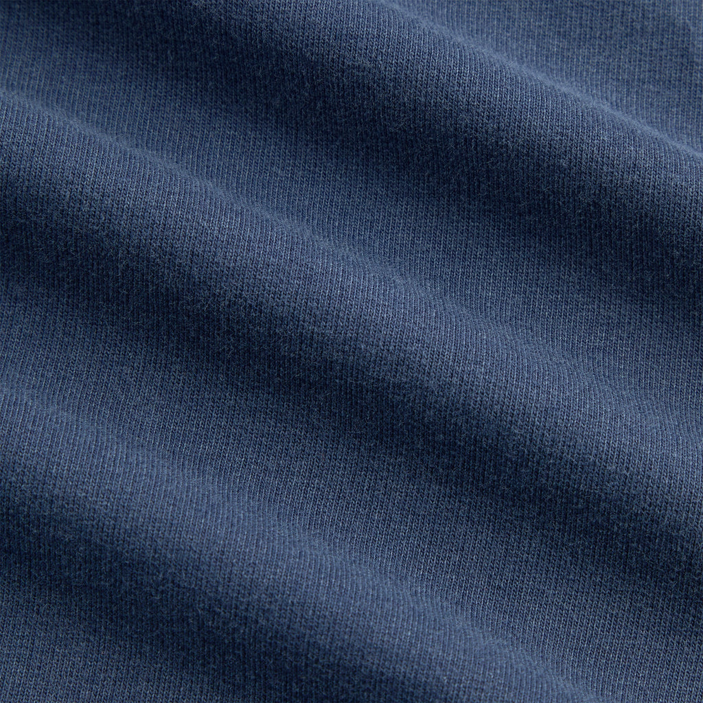 Kith Indigo Micro Fleece Williams III Hoodie - Dark Indigo