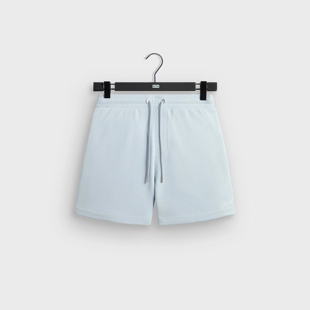 Kith Micro Waffle Graham Short - Light Indigo