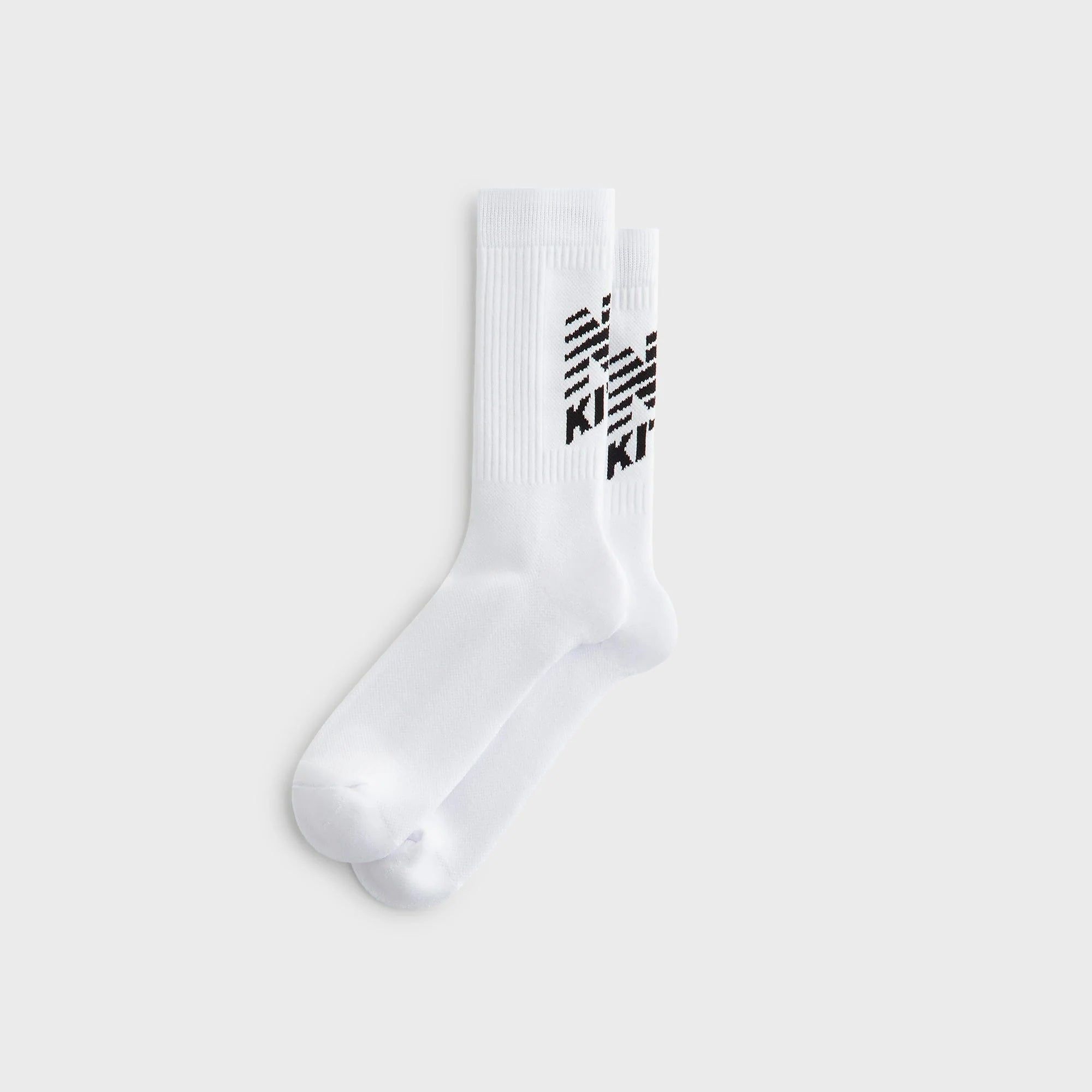 Kith & New Balance Big Logo Crew Socks - White