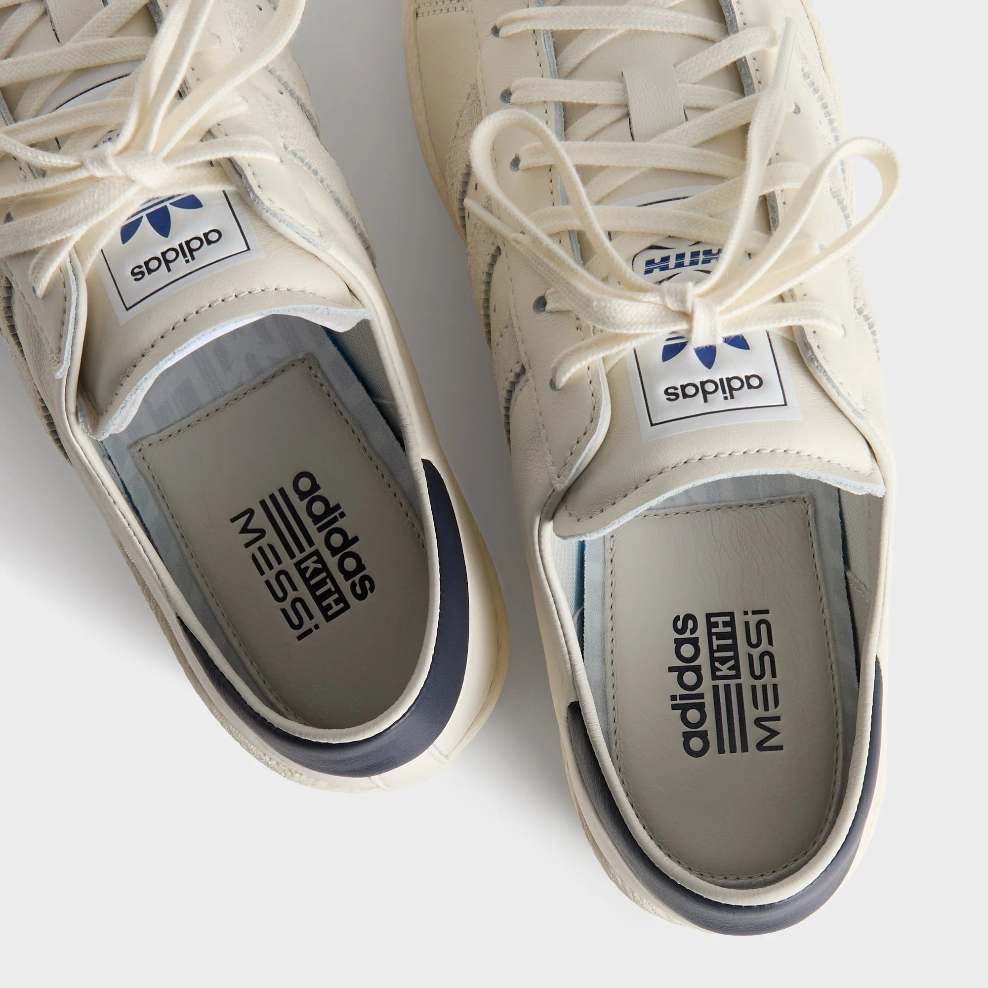Kith & Messi for adidas Football Superstar - Off White / Off White / Legend Ink