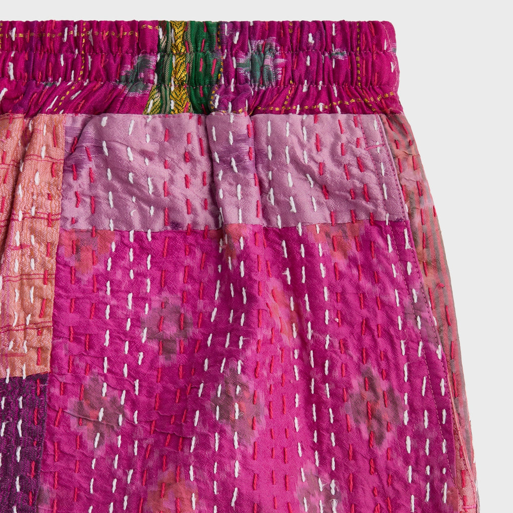 &Kin Tal Patchwork Short - Pink / Multi
