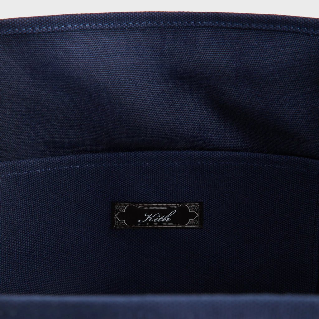 Kith Embroidered Canvas Tote Bag - Nocturnal