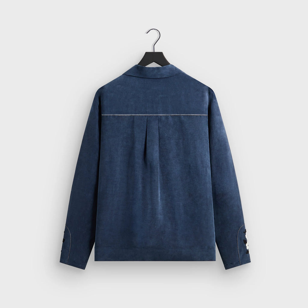 &Kin Cupro Linen Wally Shirt - Nocturnal