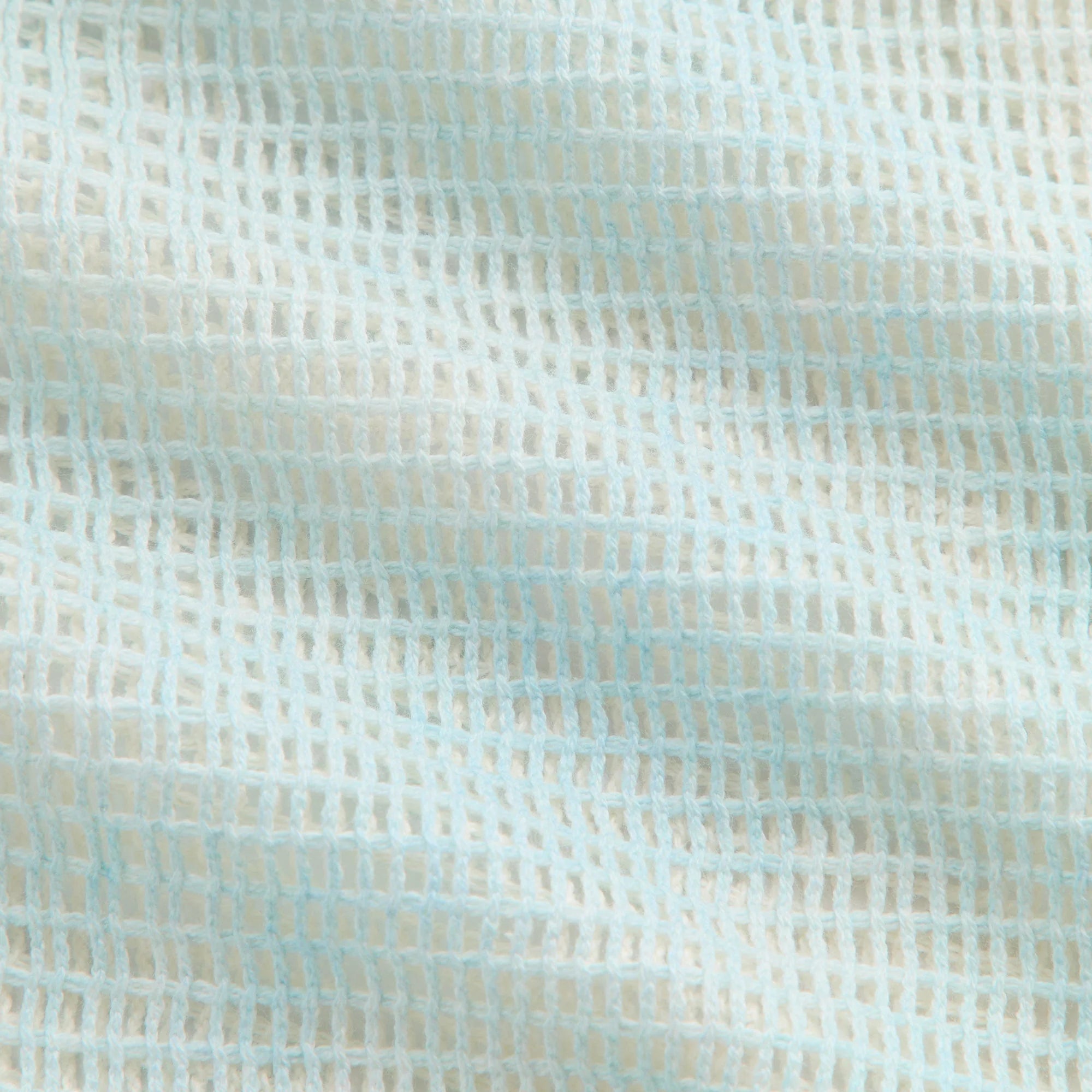 Kith Cloud Dye Cotton Mesh Thompson Camp Collar Shirt - Larimar
