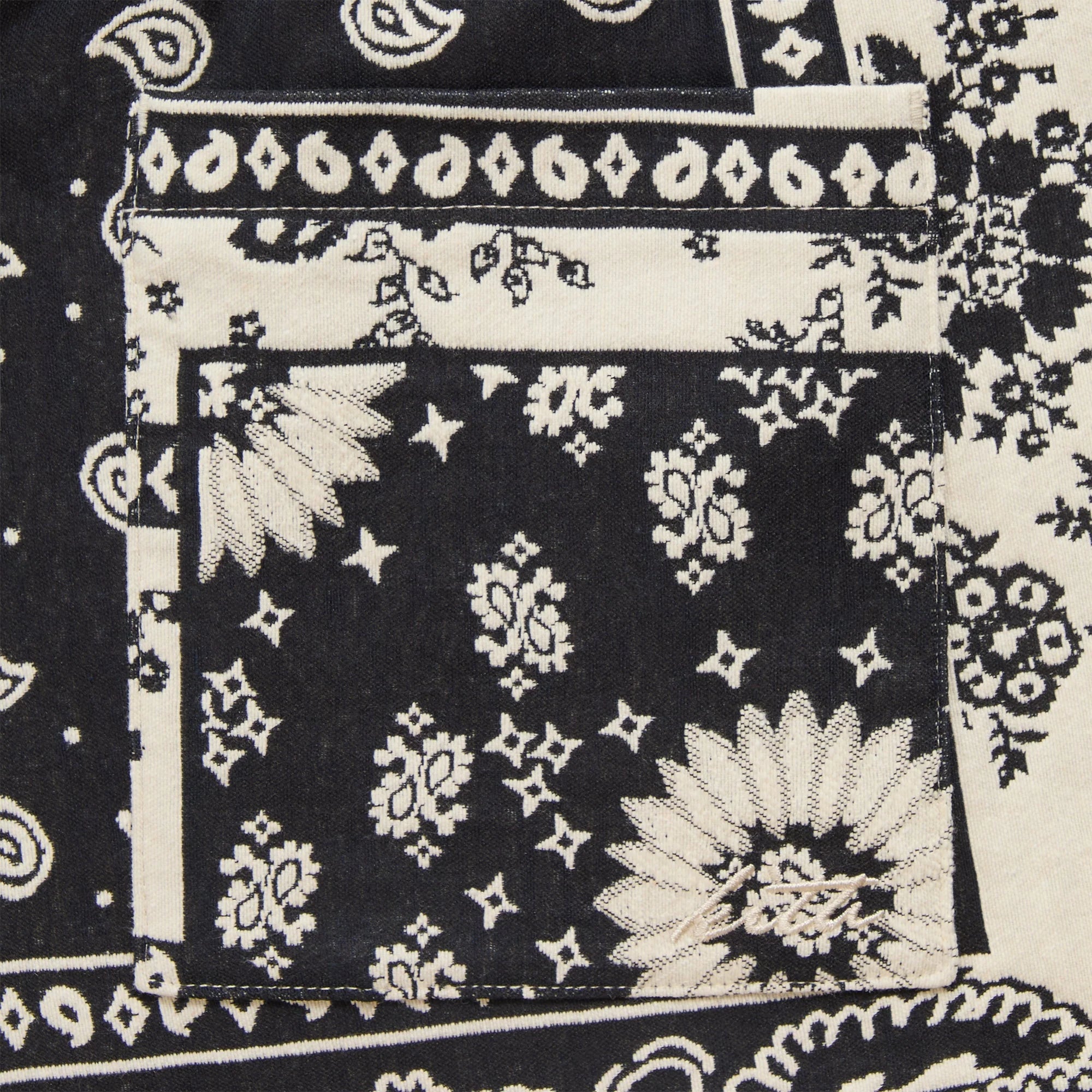 Kith Bandana Jacquard Lewis Short - Nocturnal