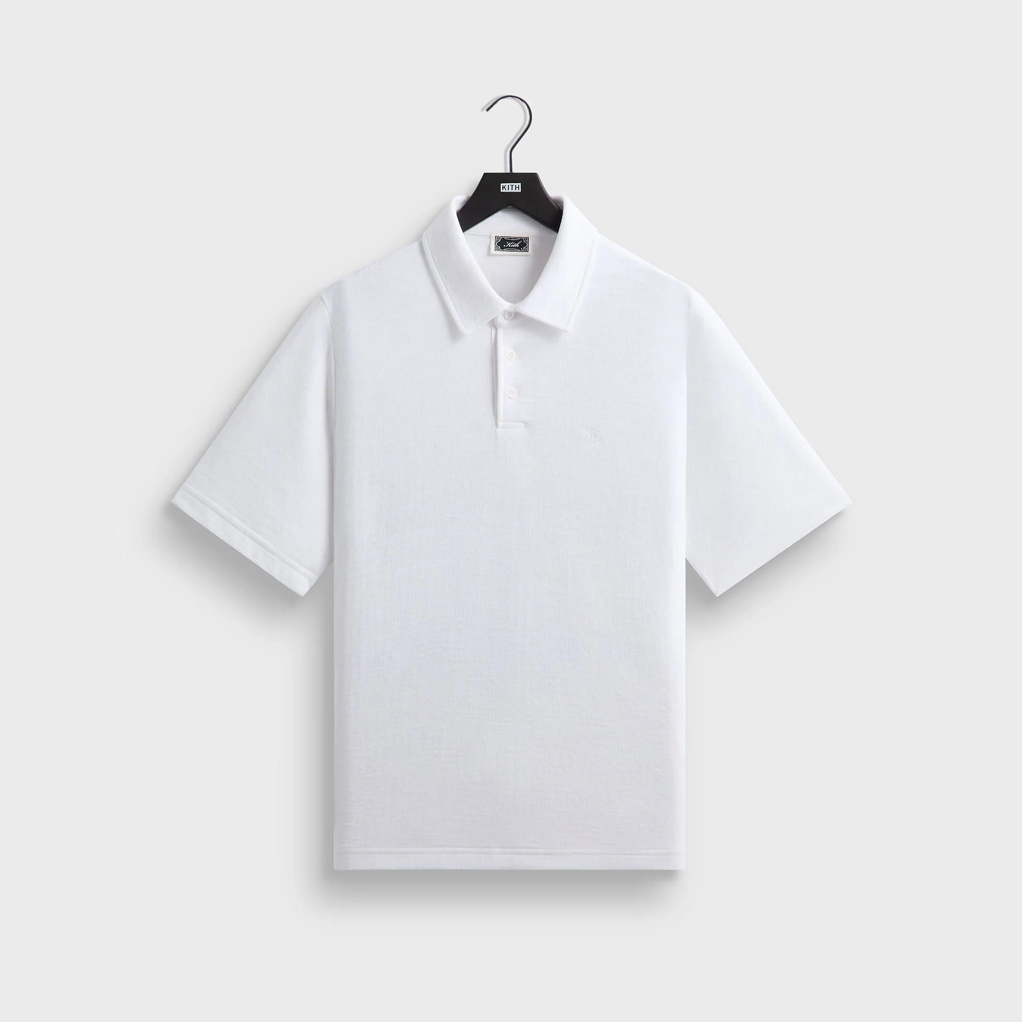Kith Double Face Jersey Heathrow Polo - White
