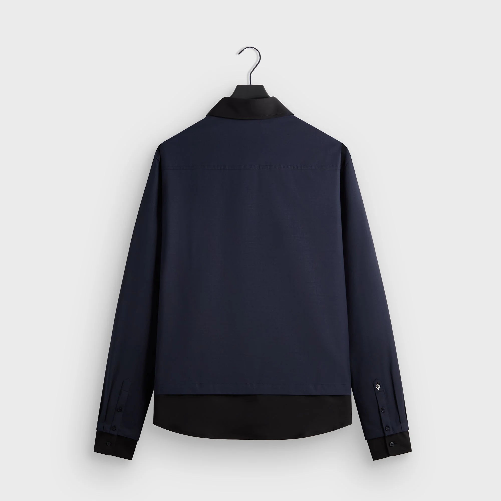 &Kin Tropical Wool Nico Shirt - Nocturnal