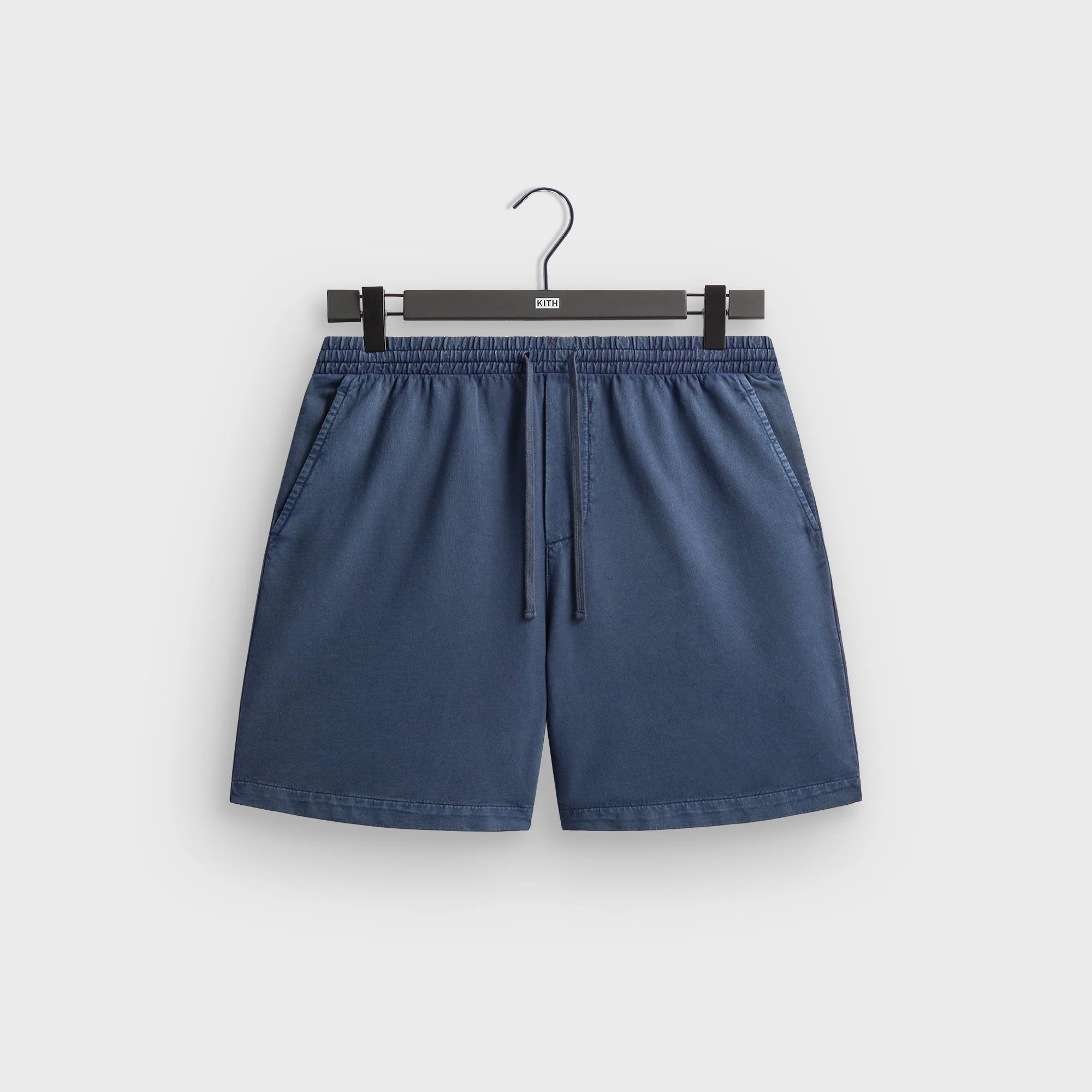 Kith Indigo Micro Fleece Curtis Short - Dark Indigo