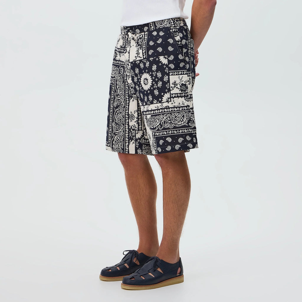 Kith Bandana Jacquard Lewis Short - Nocturnal