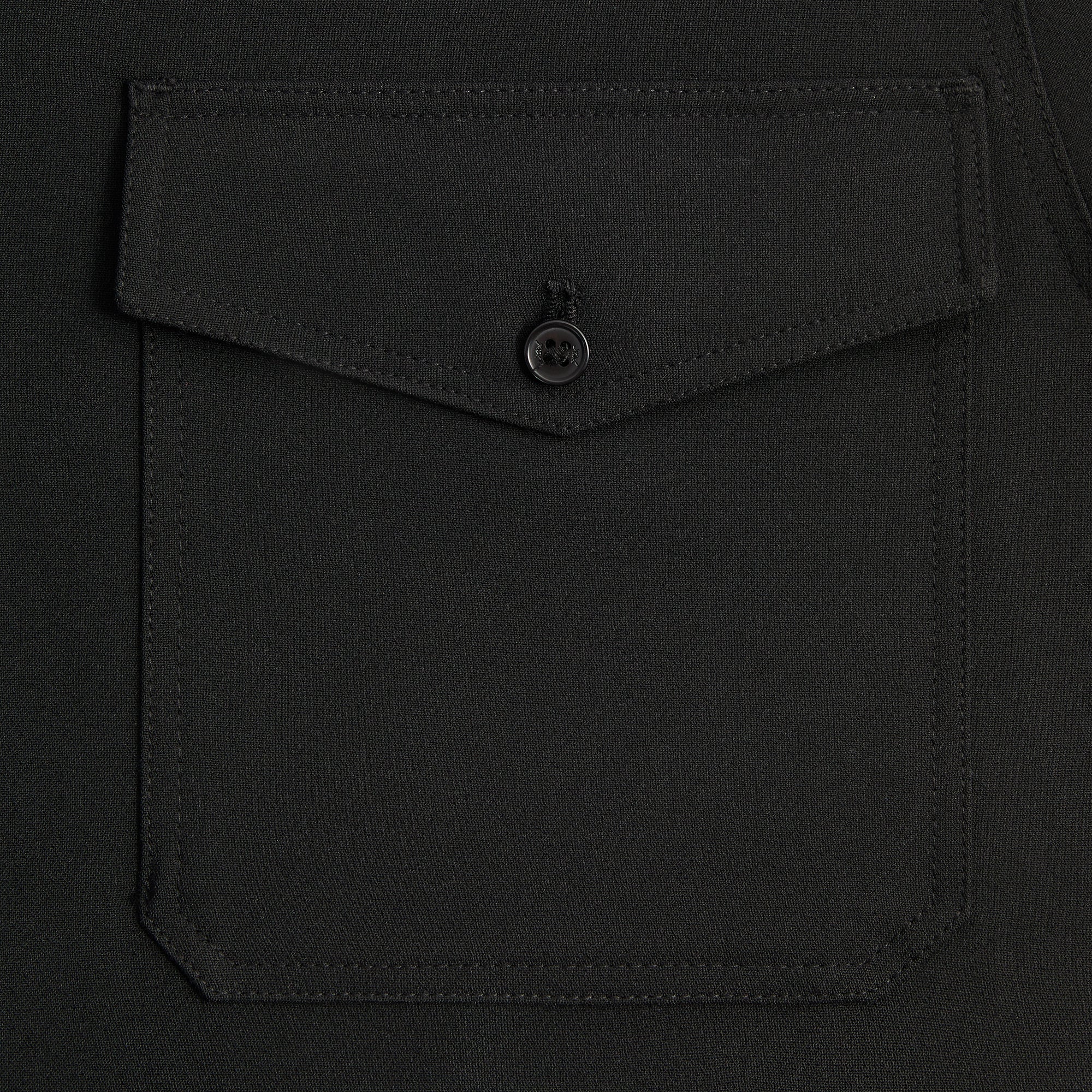 Kith Midweight Double Weave Ace Buttondown - Black